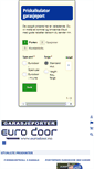Mobile Screenshot of eurodoor.no