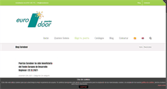 Desktop Screenshot of eurodoor.es